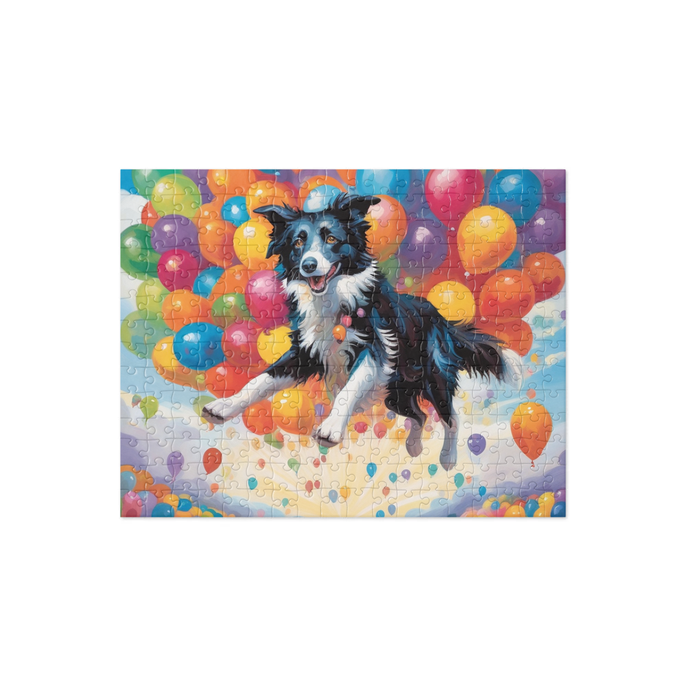 PugMug Custom Border Collie Jigsaw Puzzle