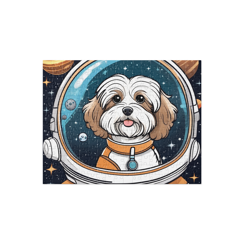 PugMug Custom Tan Havanese Dog Jigsaw Puzzle