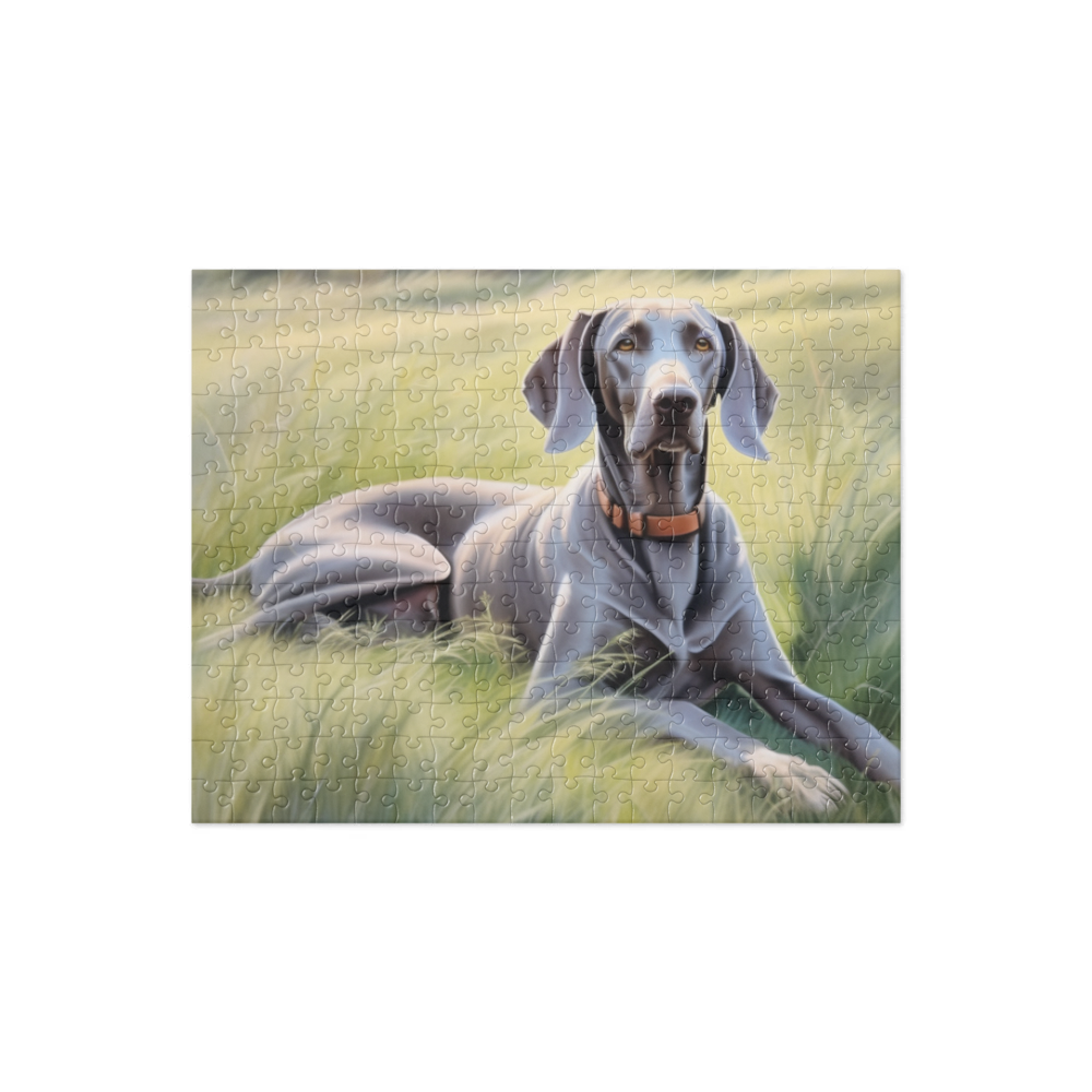 PugMug Custom Weimaraner Jigsaw Puzzle