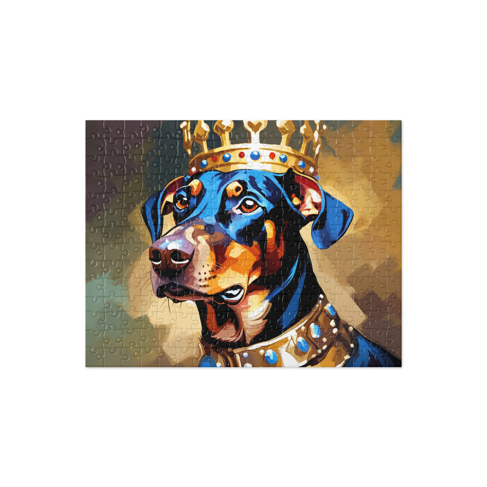 PugMug Custom Doberman Pinscher Jigsaw Puzzle