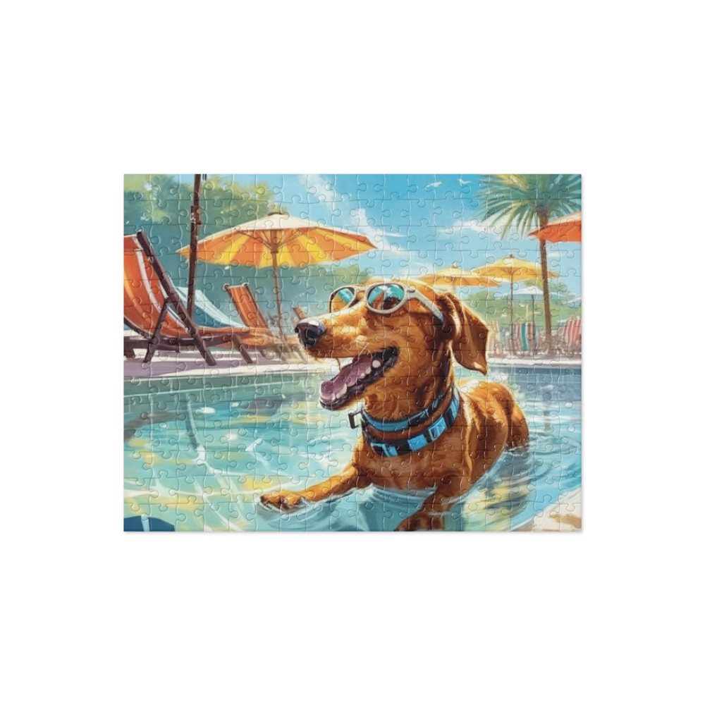 PugMug Custom Rex Jigsaw Puzzle