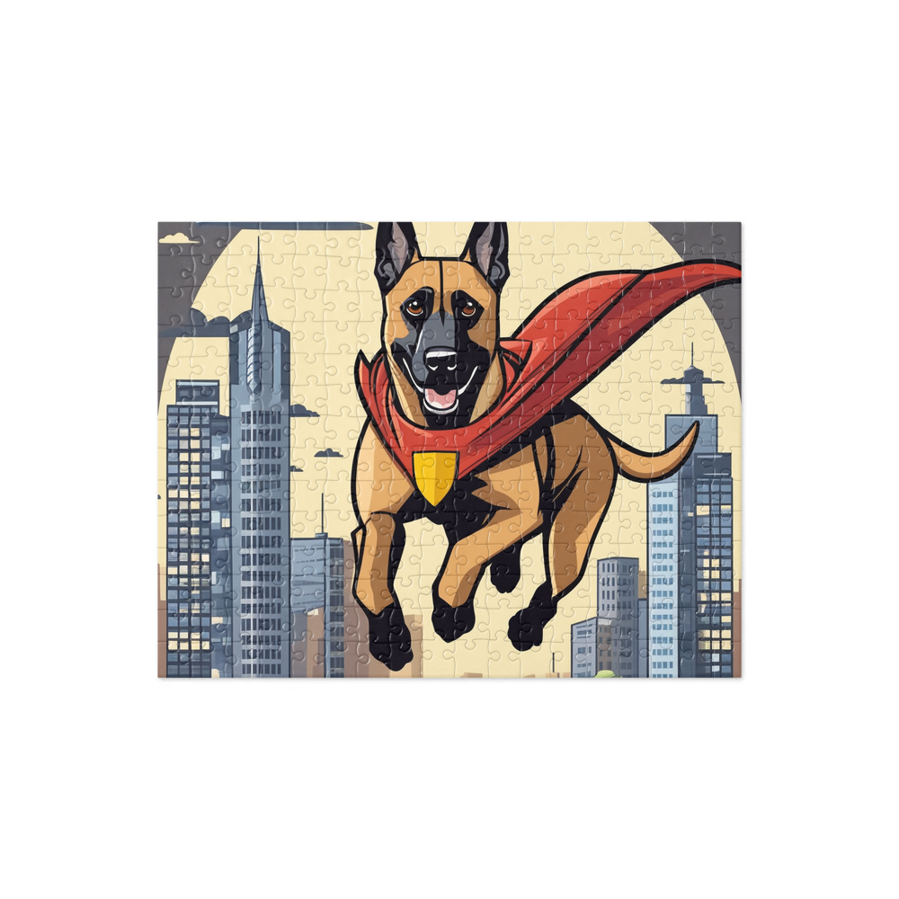 PugMug Custom Belgian Malinois Jigsaw Puzzle