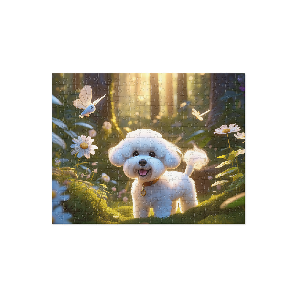 PugMug Custom Bichons Frise Jigsaw Puzzle