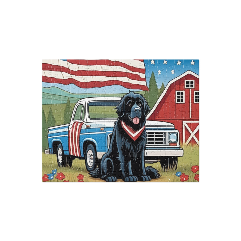 PugMug Custom Newfoundland Jigsaw Puzzle
