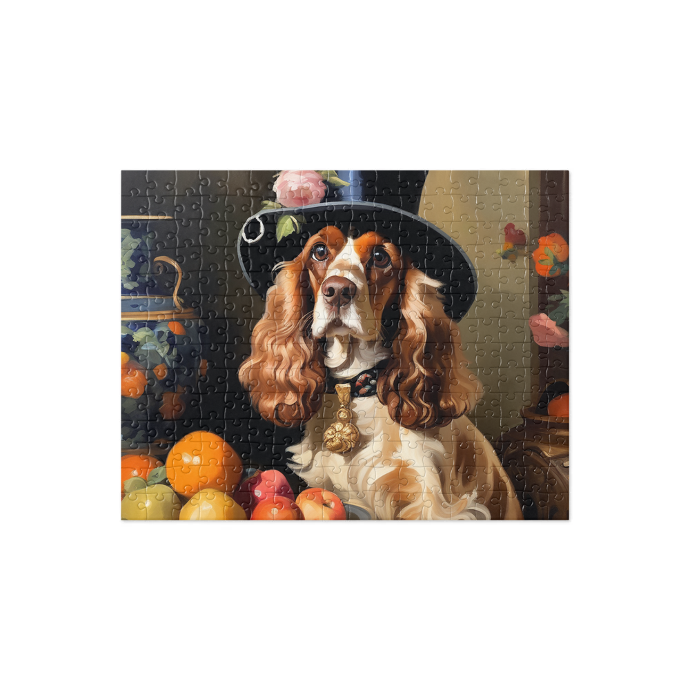 PugMug Custom English Cocker Spaniel Jigsaw Puzzle