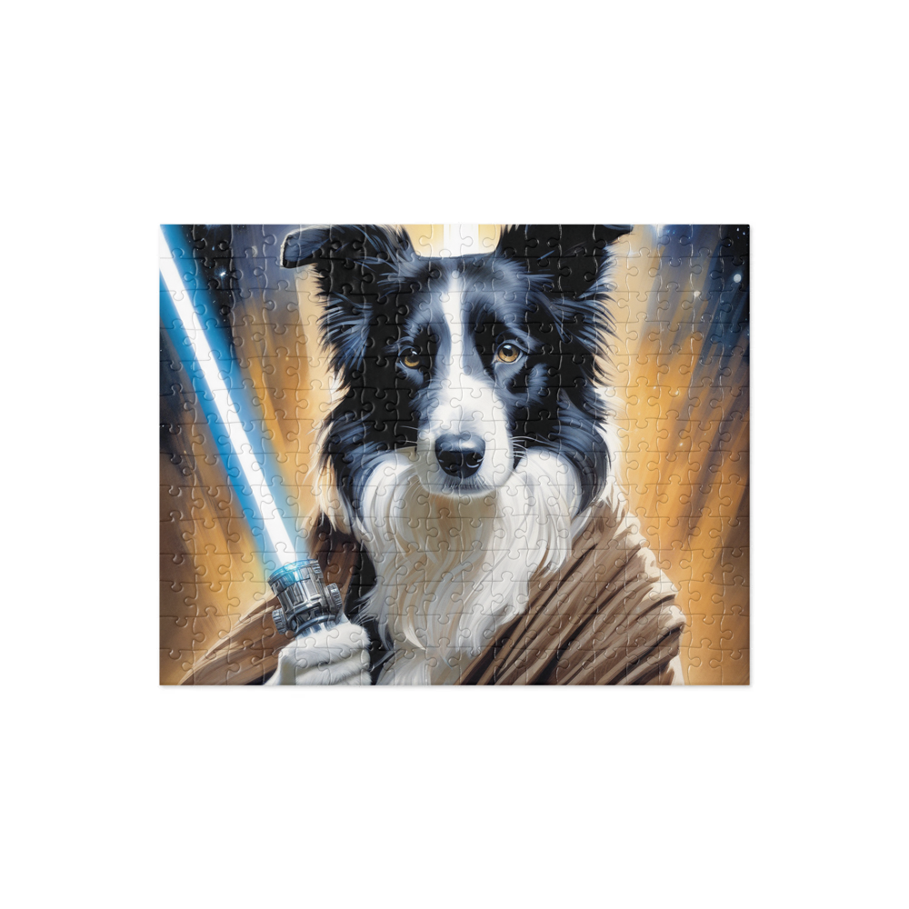 PugMug Custom Border Collie Jigsaw Puzzle
