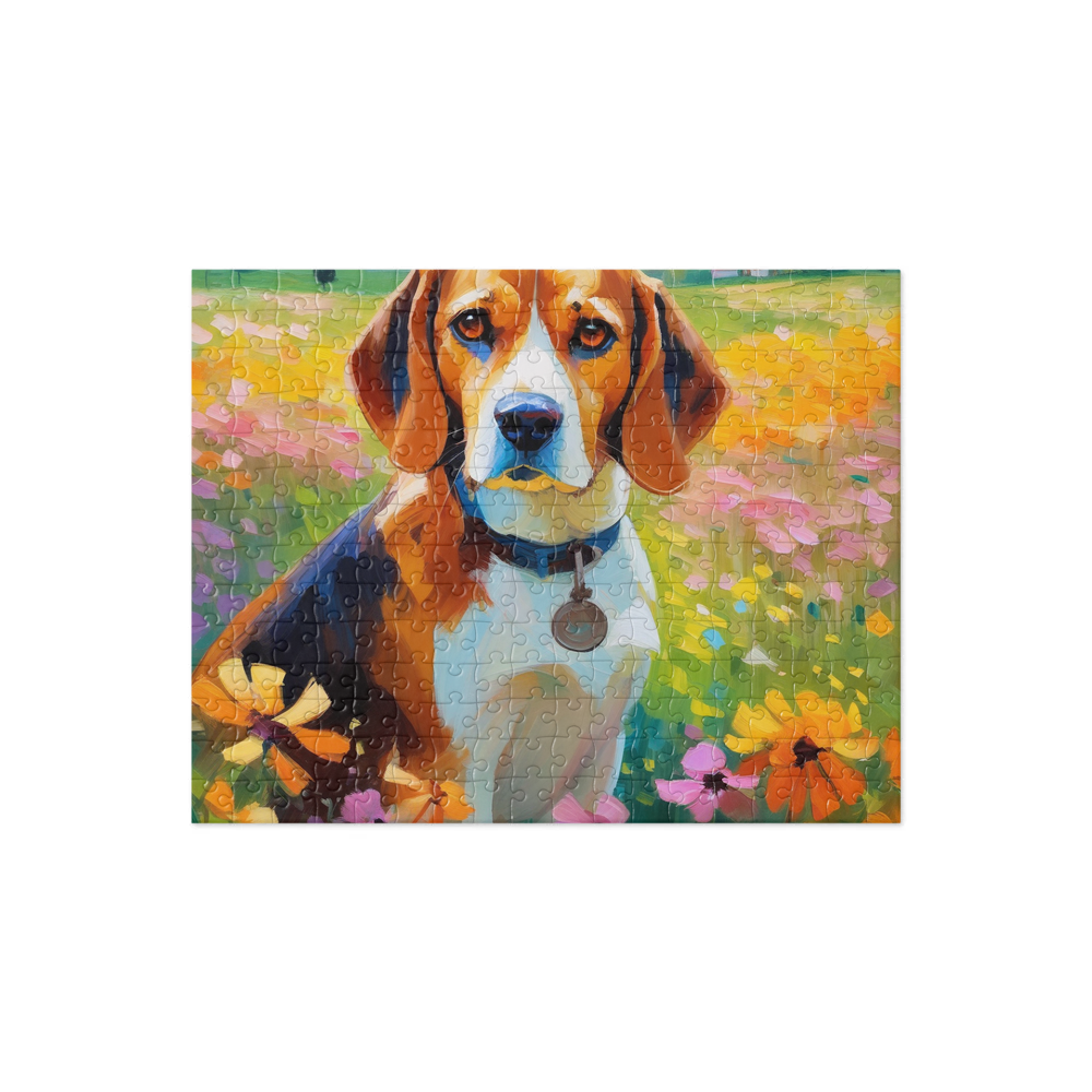 PugMug Custom Beagle Jigsaw Puzzle
