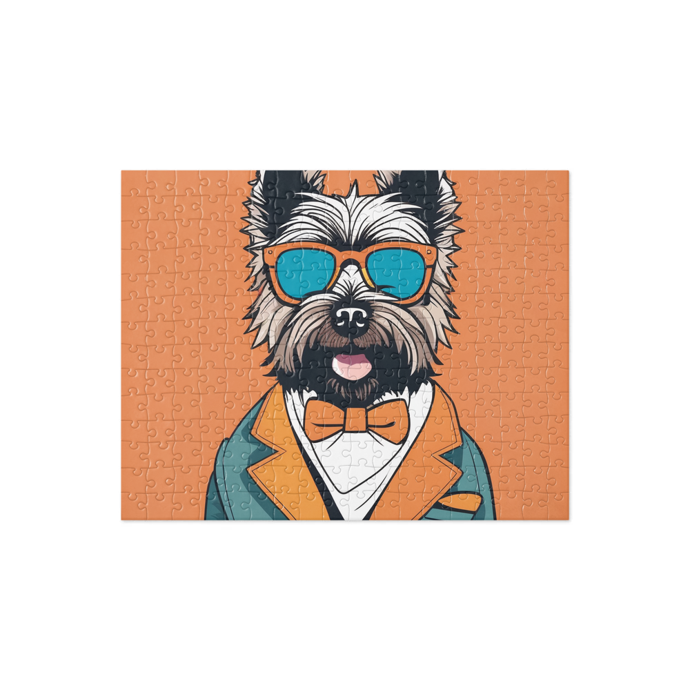 PugMug Custom Cairn Terrier Jigsaw Puzzle