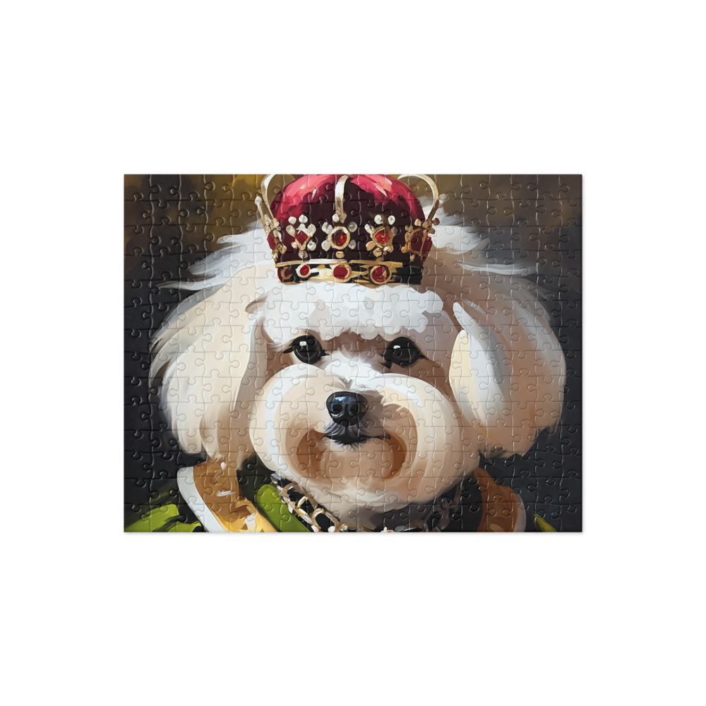 PugMug Custom Bichons Frise Jigsaw Puzzle