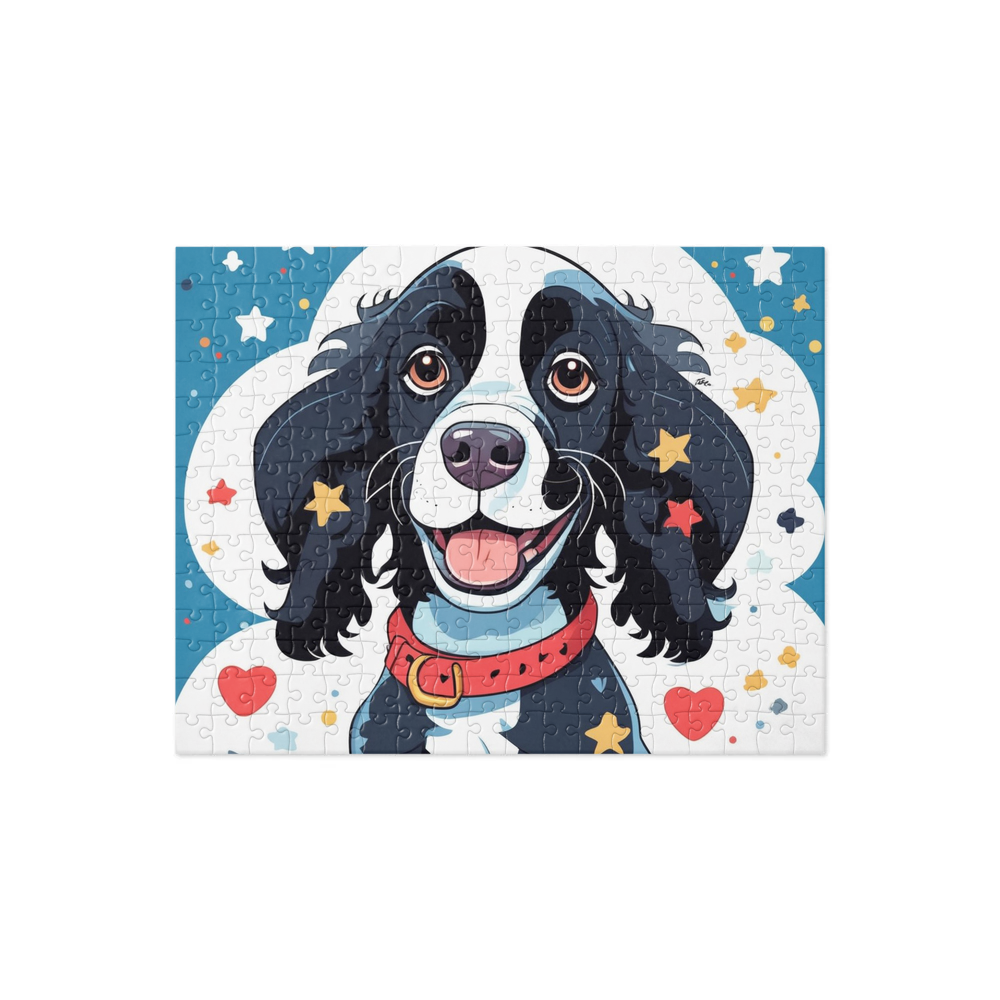 PugMug Custom English Springer Spaniel Jigsaw Puzzle