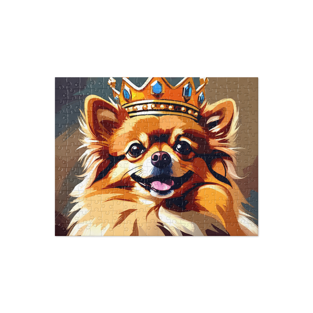 PugMug Custom Tan Pomeranian Jigsaw Puzzle