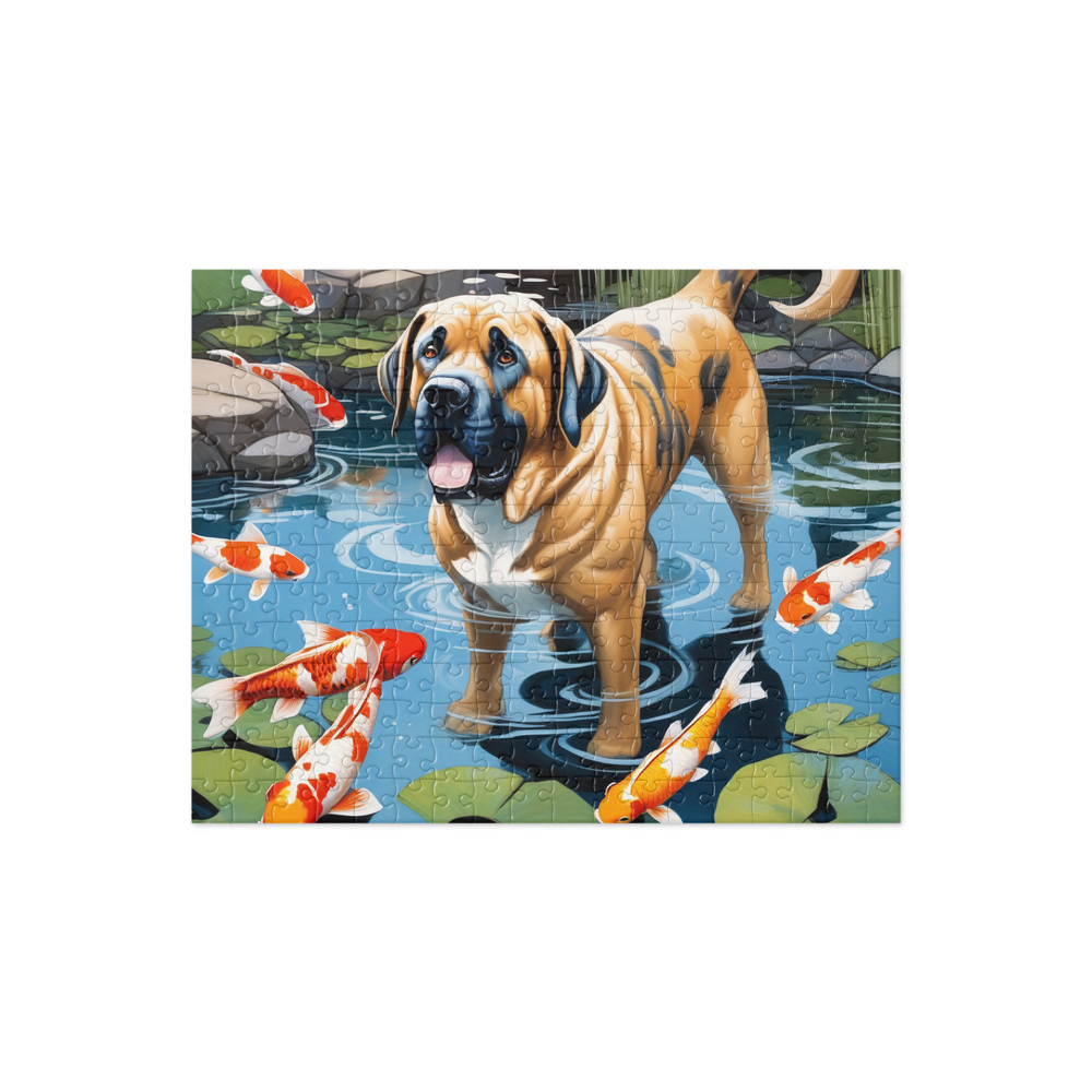 PugMug Custom Mastiff Jigsaw Puzzle