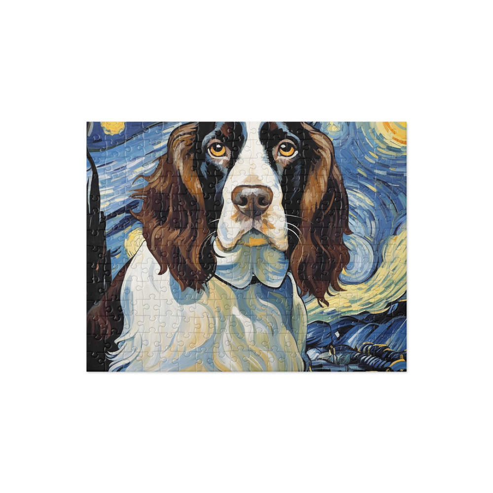 PugMug Custom English Springer Spaniel Jigsaw Puzzle