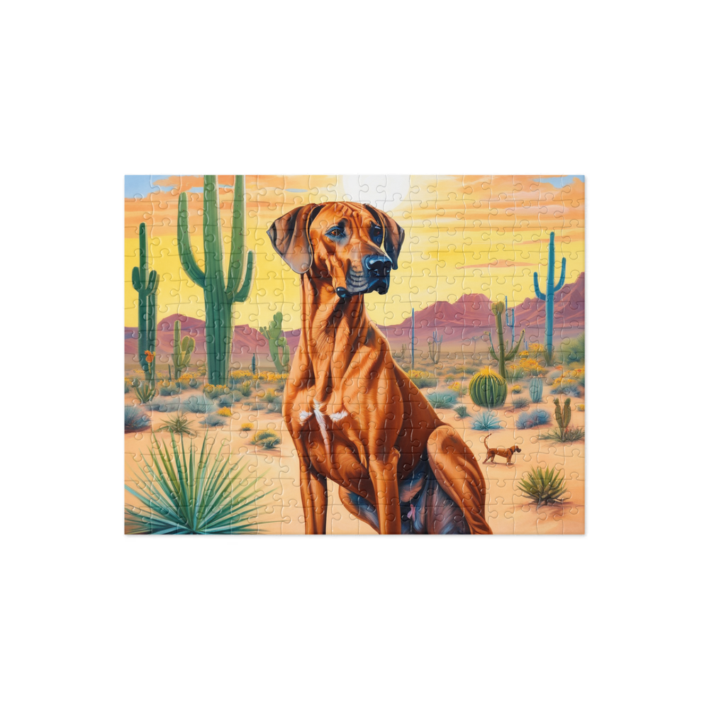 PugMug Custom Rhodesian Ridgeback Jigsaw Puzzle