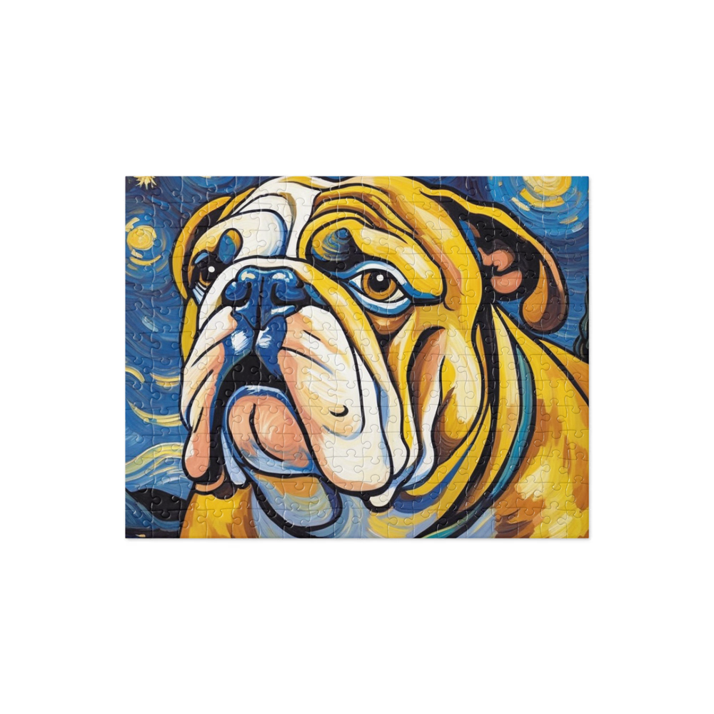 PugMug Custom Bulldog Jigsaw Puzzle