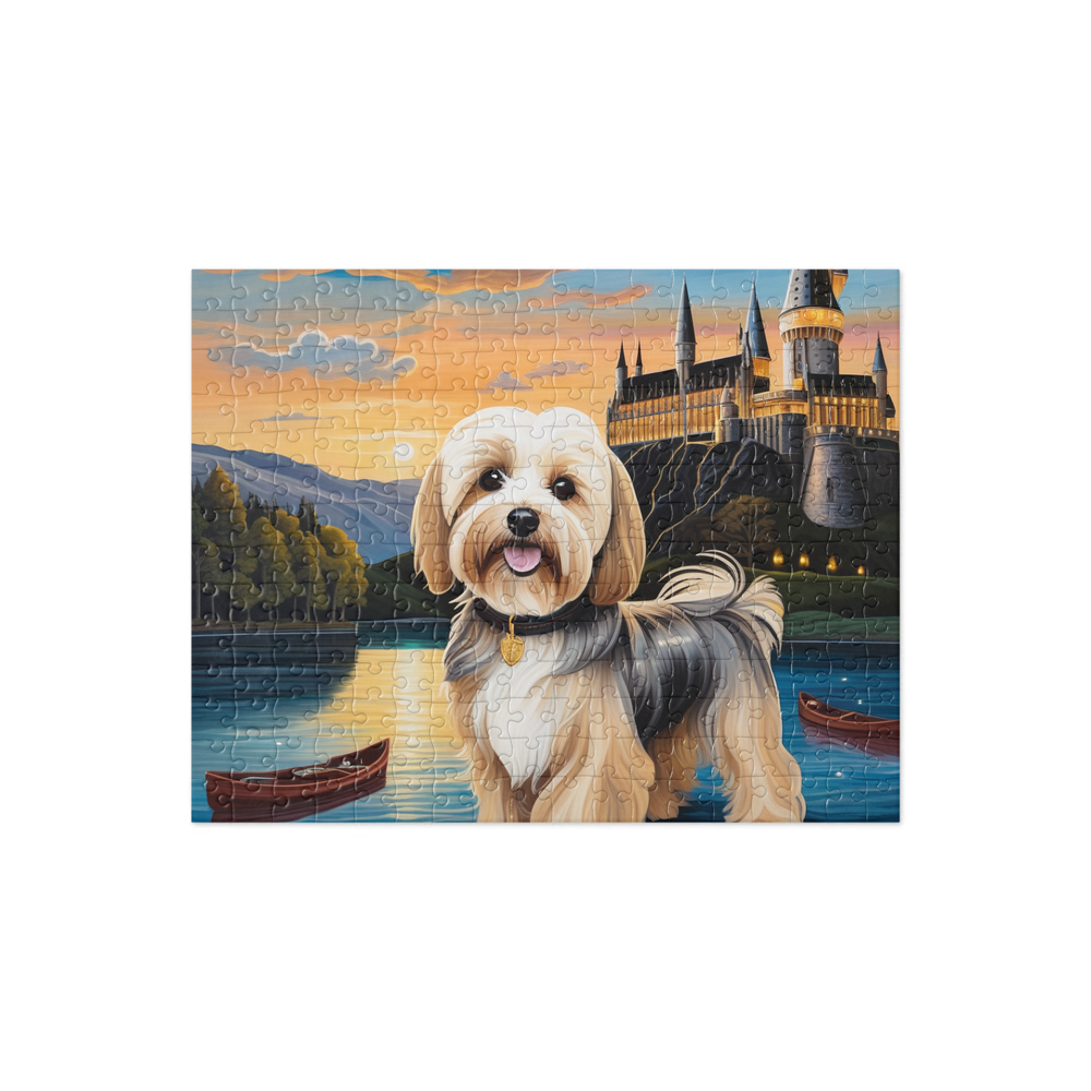 PugMug Custom Tan Havanese Dog Jigsaw Puzzle
