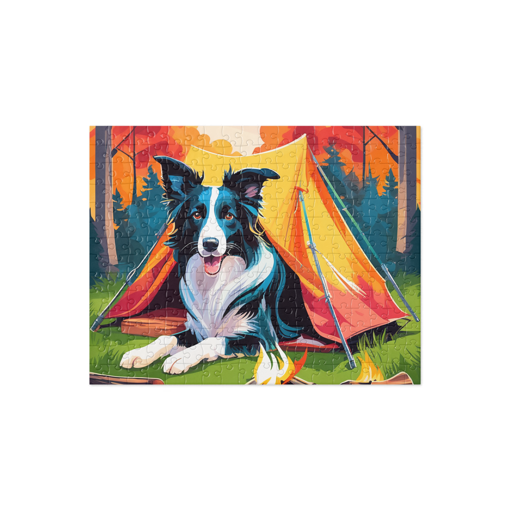 PugMug Custom Border Collie Jigsaw Puzzle