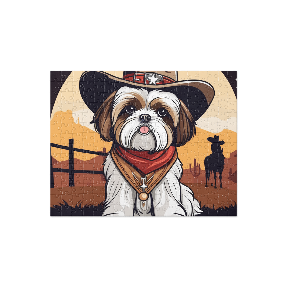 PugMug Custom Shih Tzu Jigsaw Puzzle
