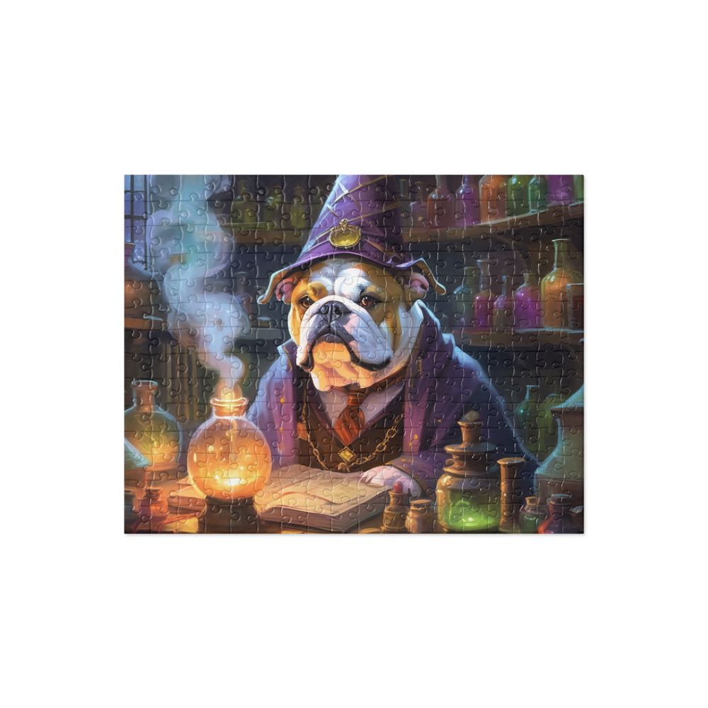 PugMug Custom Bulldog Jigsaw Puzzle