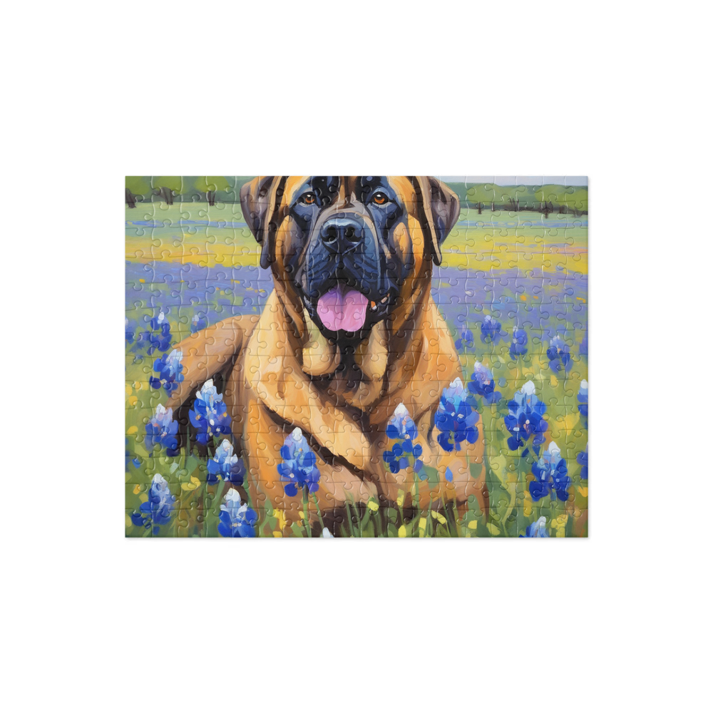 PugMug Custom Mastiff Jigsaw Puzzle