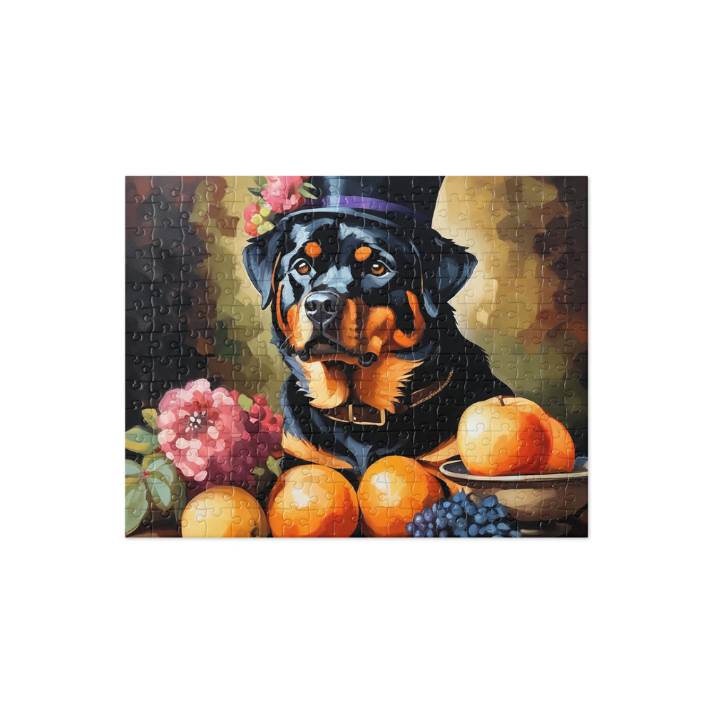 PugMug Custom Rottweiler Jigsaw Puzzle