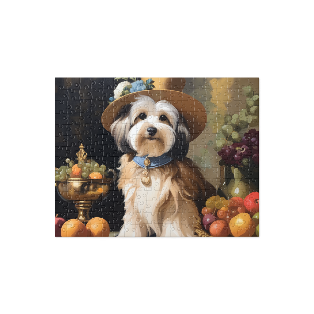 PugMug Custom Tan Havanese Dog Jigsaw Puzzle