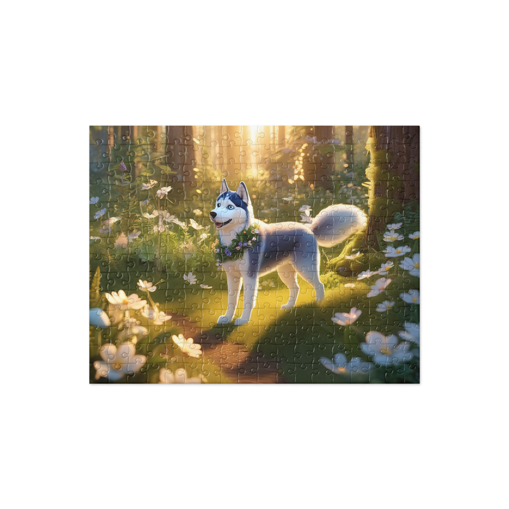 PugMug Custom Siberian Husky Jigsaw Puzzle