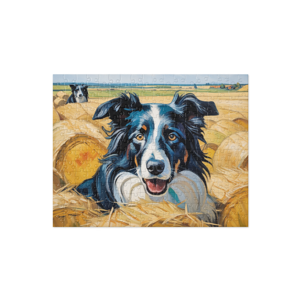 PugMug Custom Border Collie Jigsaw Puzzle
