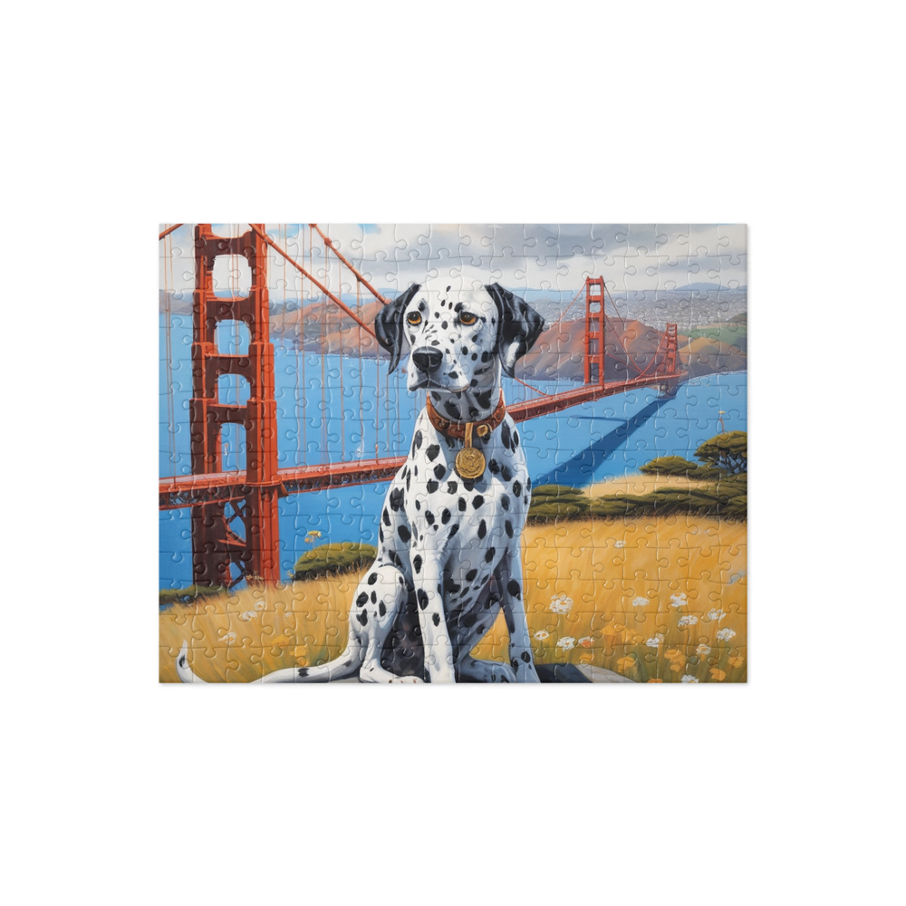 PugMug Custom Dalmatian Jigsaw Puzzle