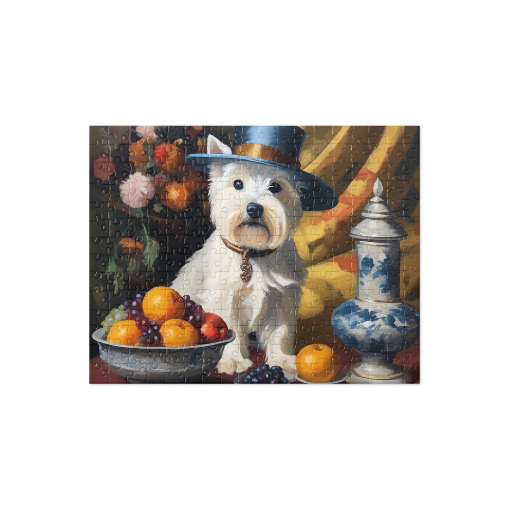 PugMug Custom West Highland White Terrier Jigsaw Puzzle