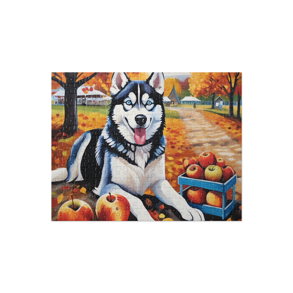 PugMug Custom Siberian Husky Jigsaw Puzzle