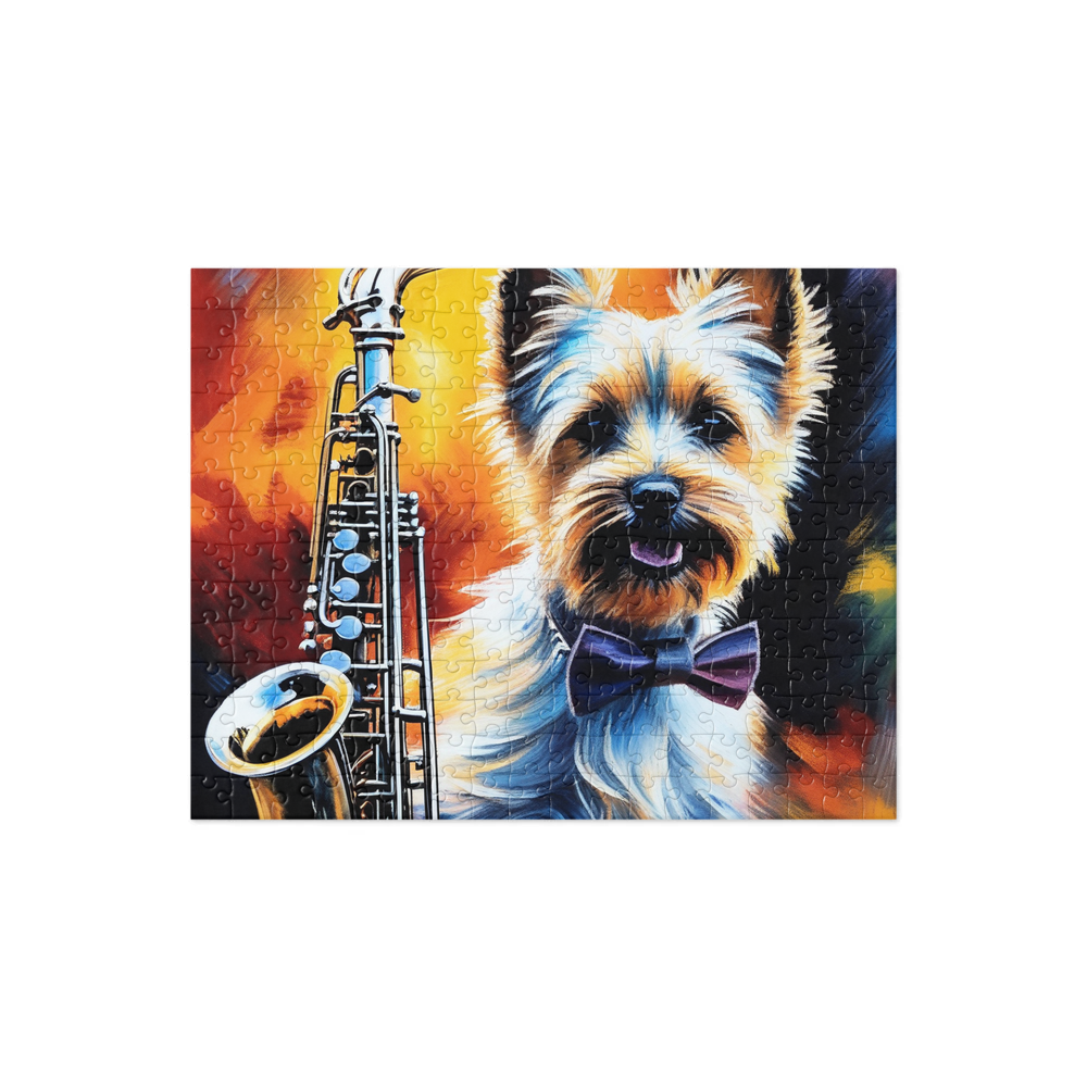 PugMug Custom Cairn Terrier Jigsaw Puzzle