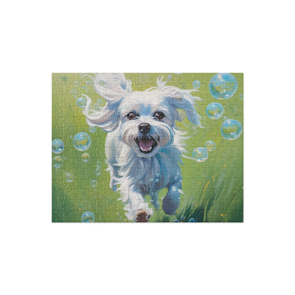 PugMug Custom Maltese Dog Jigsaw Puzzle