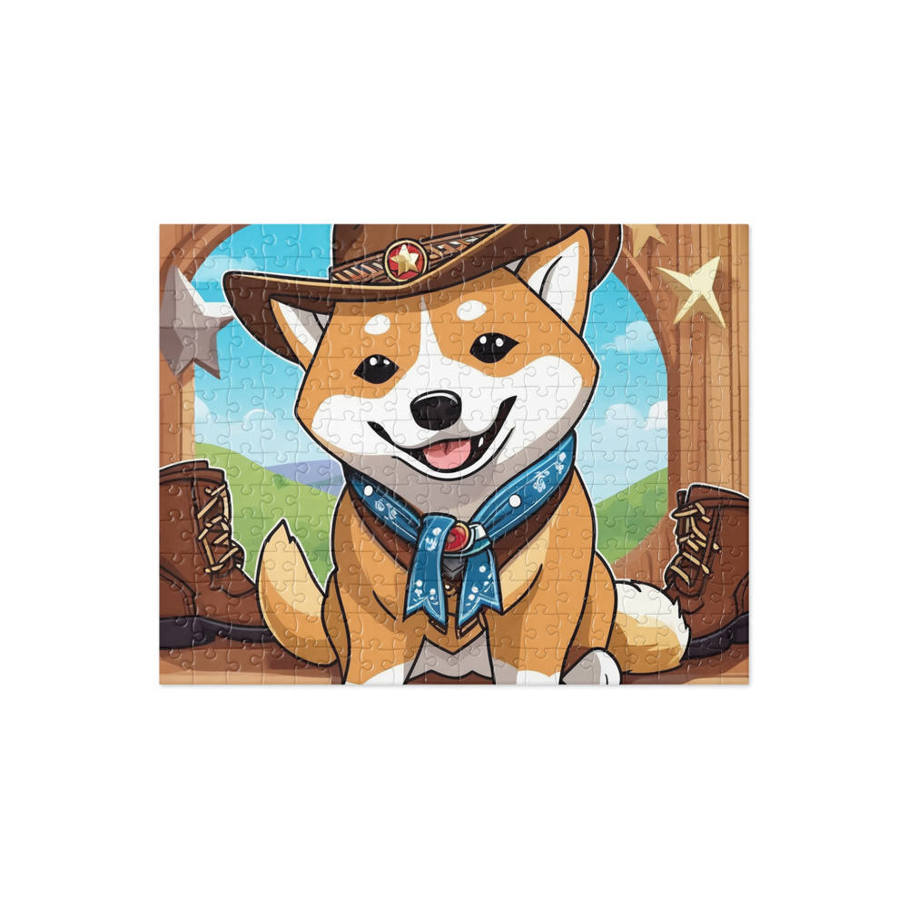 PugMug Custom Shiba Inu Jigsaw Puzzle