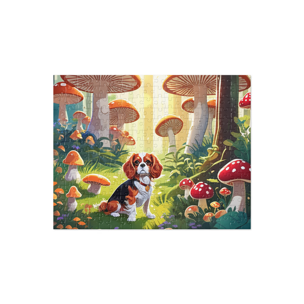 PugMug Custom Cavalier King Charles Spaniel Jigsaw Puzzle