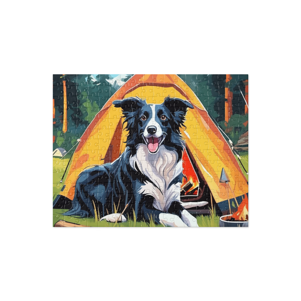 PugMug Custom Border Collie Jigsaw Puzzle