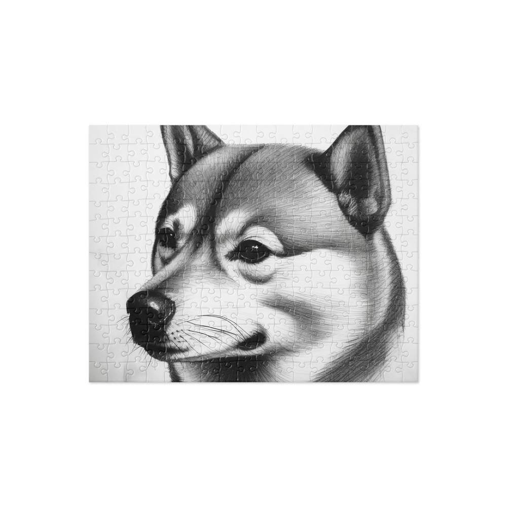 PugMug Custom Shiba Inu Jigsaw Puzzle