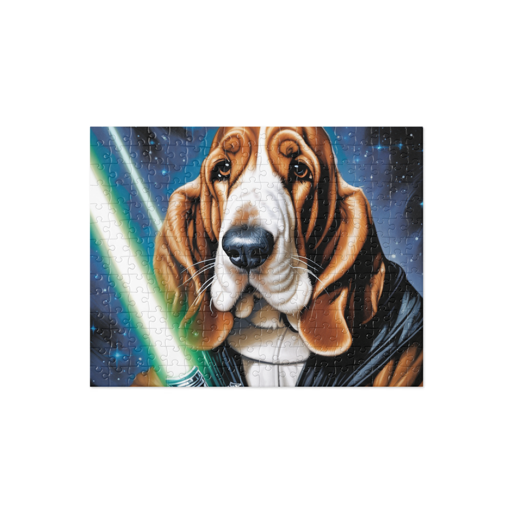 PugMug Custom Basset Hound Jigsaw Puzzle
