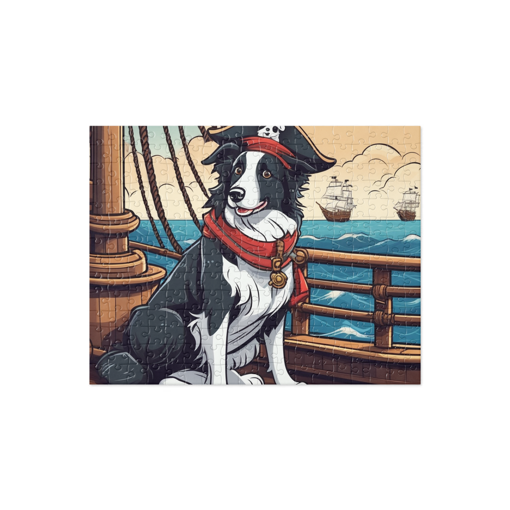 PugMug Custom Border Collie Jigsaw Puzzle