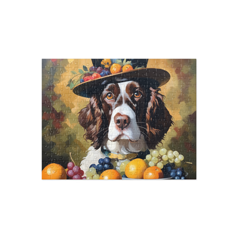 PugMug Custom English Springer Spaniel Jigsaw Puzzle