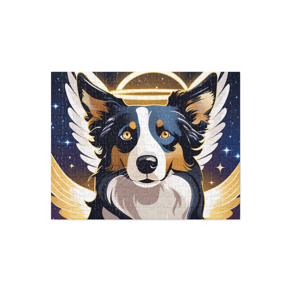 PugMug Custom Border Collie Jigsaw Puzzle