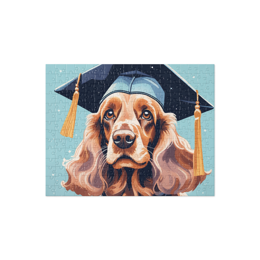 PugMug Custom Cocker Spaniel Jigsaw Puzzle