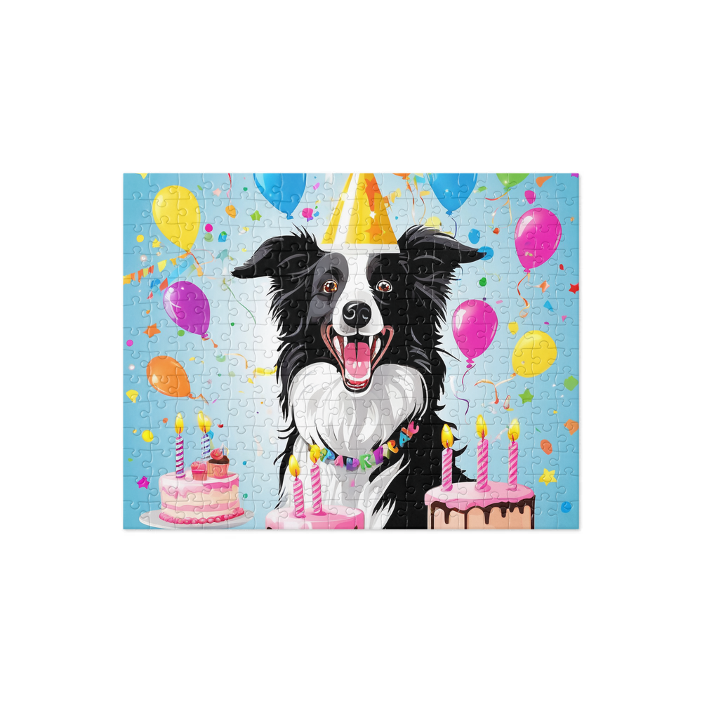PugMug Custom Border Collie Jigsaw Puzzle