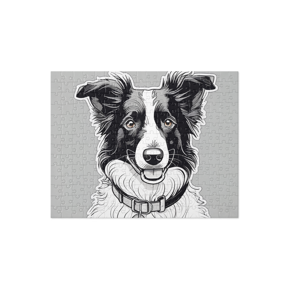 PugMug Custom Border Collie Jigsaw Puzzle