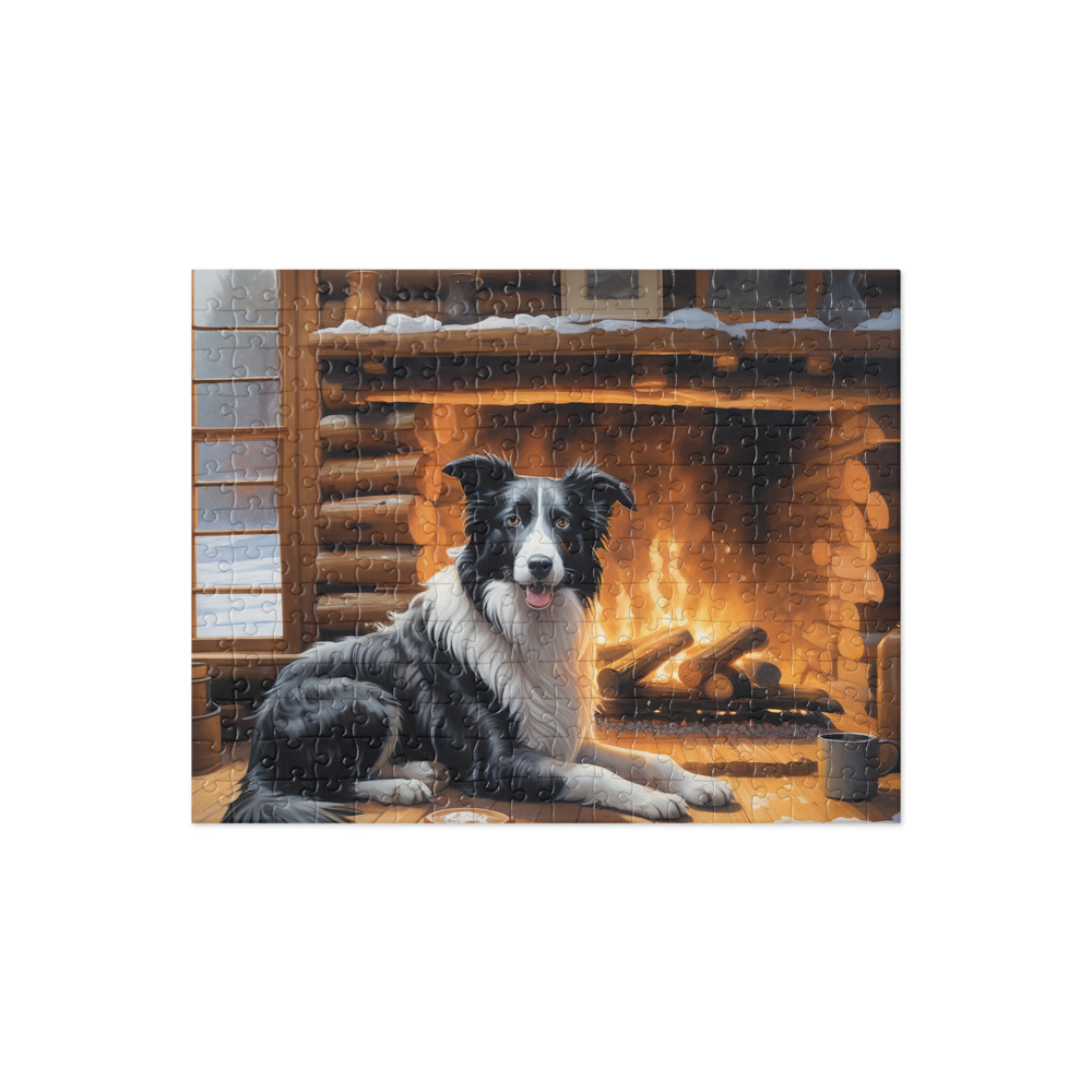 PugMug Custom Border Collie Jigsaw Puzzle