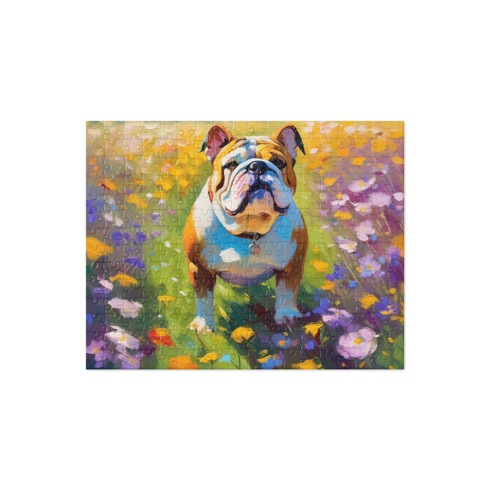 PugMug Custom Bulldog Jigsaw Puzzle