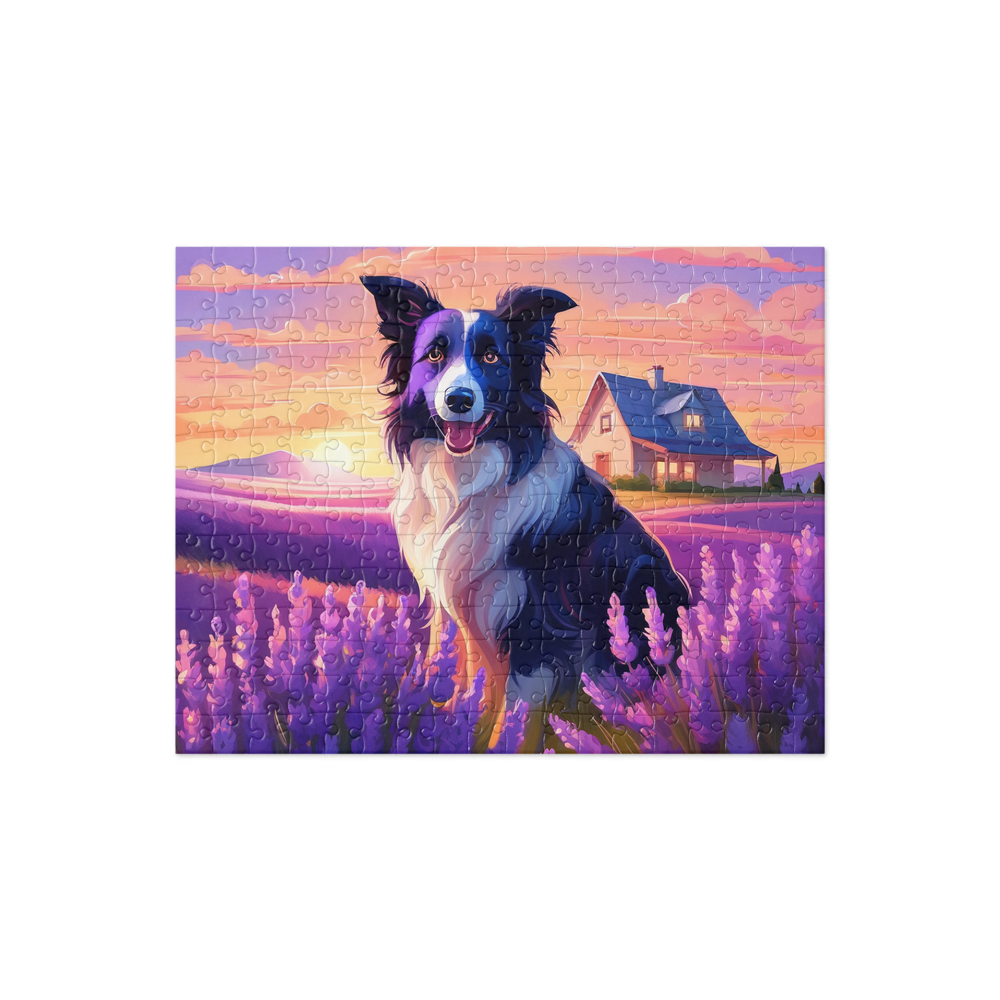 PugMug Custom Border Collie Jigsaw Puzzle