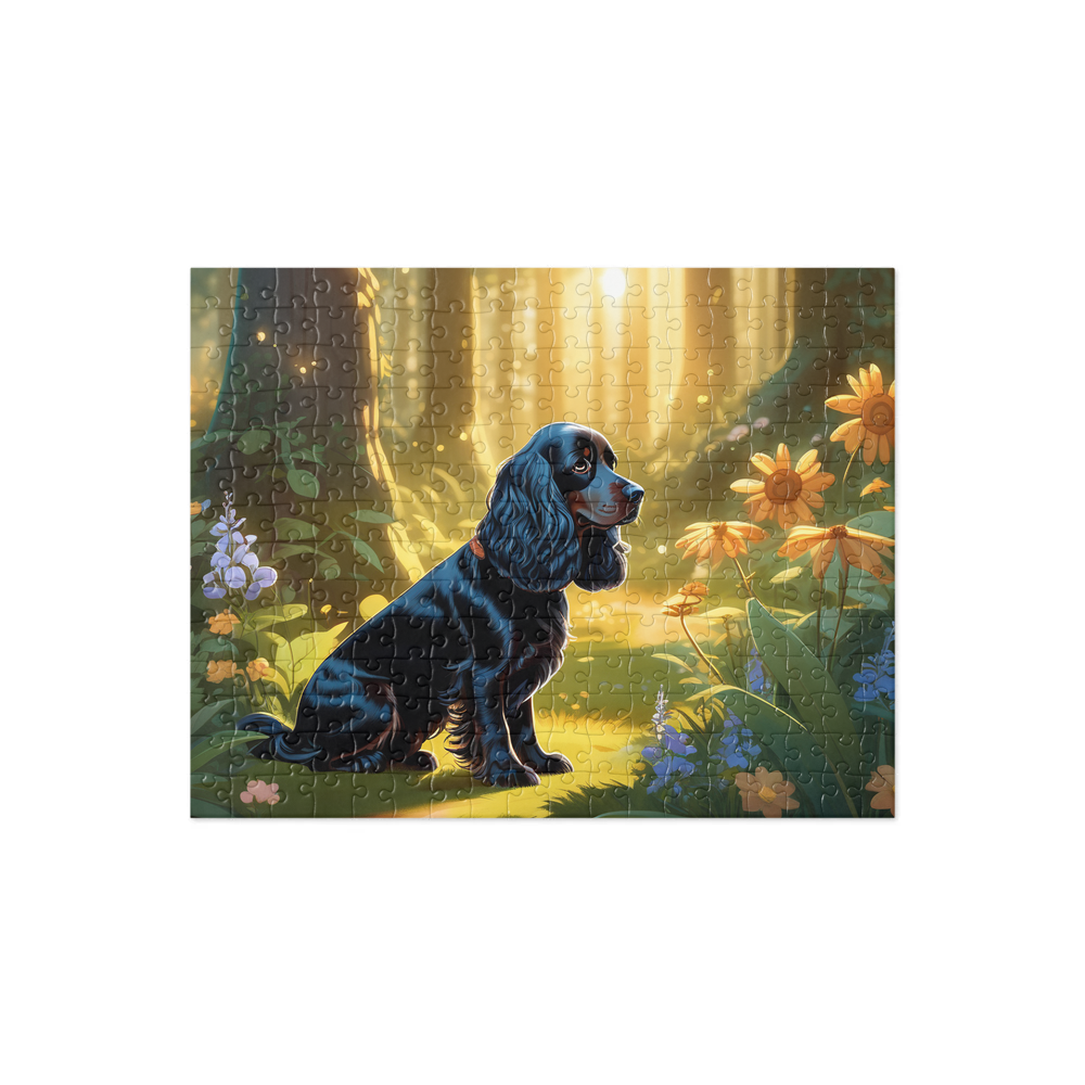 PugMug Custom Cocker Spaniel Jigsaw Puzzle