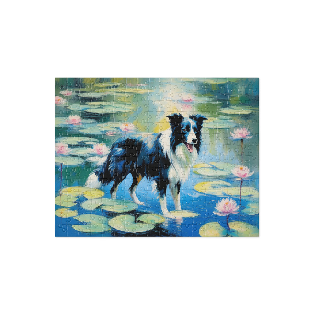 PugMug Custom Border Collie Jigsaw Puzzle