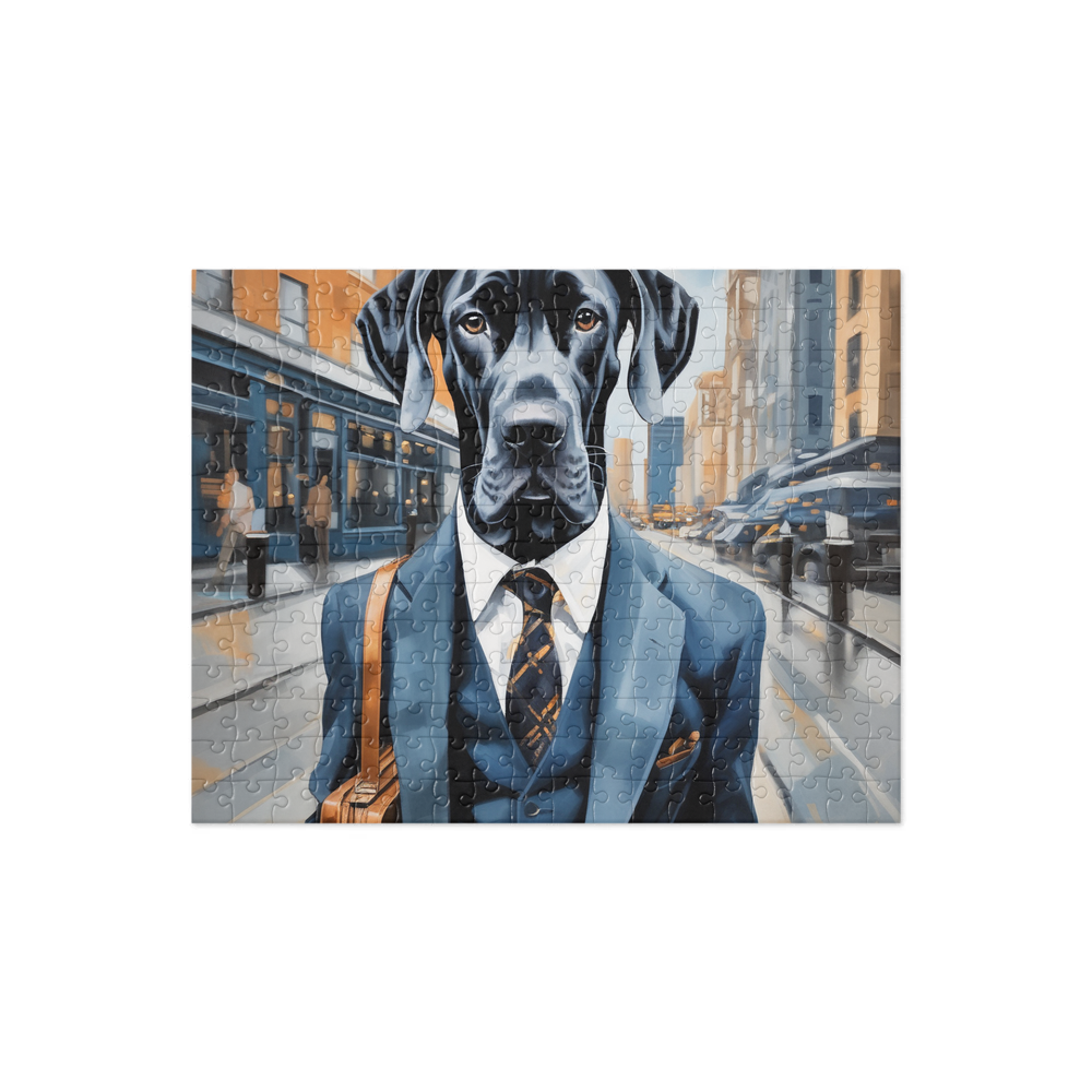 PugMug Custom Great Dane Jigsaw Puzzle